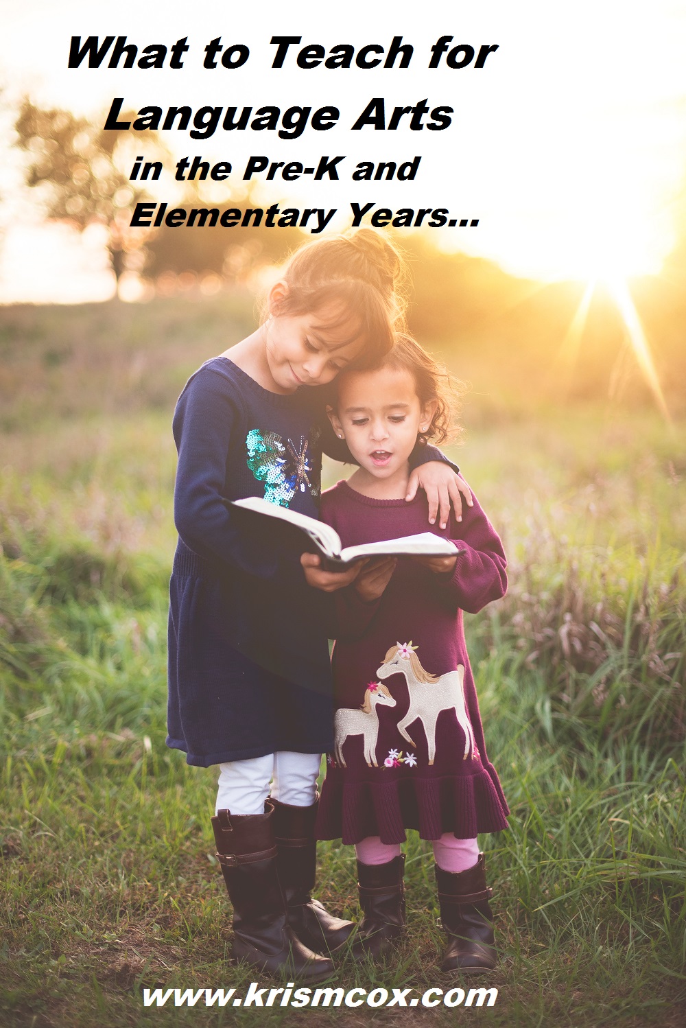 What to Teach for Language Arts in the Pre-K & Elementary Years