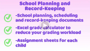 School planning and record keeping