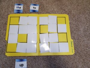 search grid with cards